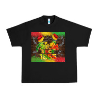 Black free ish since 1865 Urban Heavy Tee - BarkalooDesign