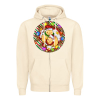 Sandshell Christmas chick Zipper Hoodie - Artiststas