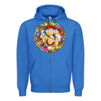 True Royal Christmas chick Zipper Hoodie - Artiststas