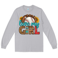 Moon Dust love my girl baseball Long Sleeve Tee - HRA Design Shop
