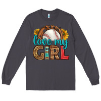 Smoke love my girl baseball Long Sleeve Tee - HRA Design Shop