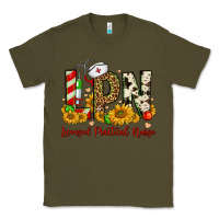 Army Green christmas lpn licensed practical nurse Classic Tee - FaDigitalArtStudio