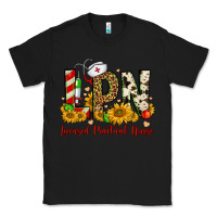 Black christmas lpn licensed practical nurse Classic Tee - FaDigitalArtStudio