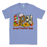 Colony Blue christmas lpn licensed practical nurse Classic Tee - FaDigitalArtStudio