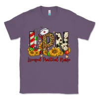 Lavender christmas lpn licensed practical nurse Classic Tee - FaDigitalArtStudio