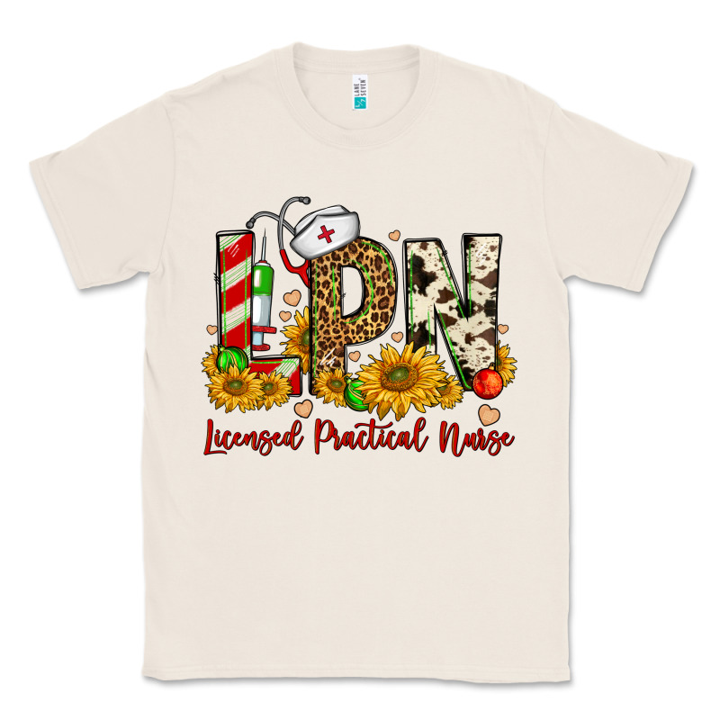 Christmas Lpn Licensed Practical Nurse Classic Tee by FaDigitalArtStudio | Teevron