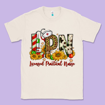 Christmas Lpn Licensed Practical Nurse Classic Tee Designed By Fadigitalartstudio