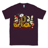 Plum christmas lpn licensed practical nurse Classic Tee - FaDigitalArtStudio
