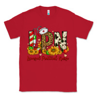 Red christmas lpn licensed practical nurse Classic Tee - FaDigitalArtStudio