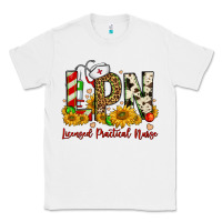 White christmas lpn licensed practical nurse Classic Tee - FaDigitalArtStudio