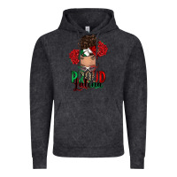 Vintage Black Proud Latina messy bun Vintage Hoodie - RanaPortraitStore