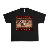 Black hohoho christmas cows Urban Heavy Tee - RanaPortraitStore