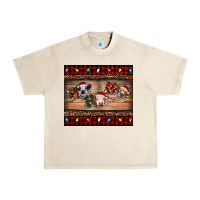 Hohoho Christmas Cows Urban Heavy Tee | Teevron