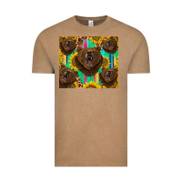 Vintage Coffee bear tumbler Vintage Tee - BarkalooDesign