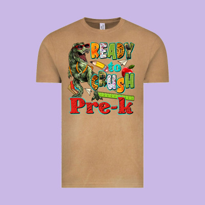 Ready To Crush Pre K Vintage Tee Designed By Texasbilliewilder