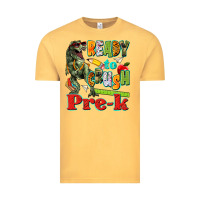 Vintage Mustard ready to crush pre k Vintage Tee - texasbilliewilder