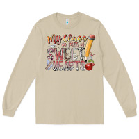 Mushroom my class is full of sweet hearts Long Sleeve Tee - RacoonDesign