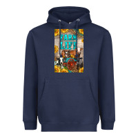 Navy Western Farm Life Heavyweight Hoodie - LillyAllenDesigns