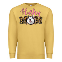 Antique Gold Husky Mom Premium Sweatshirt - Jasminsmagicworld