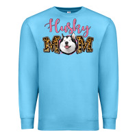 Ocean Blue Husky Mom Premium Sweatshirt - Jasminsmagicworld
