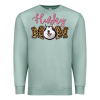 Seafoam Husky Mom Premium Sweatshirt - Jasminsmagicworld