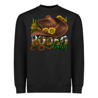 Black rodeo baby western Heavyweight Sweatshirt - texasbilliewilder