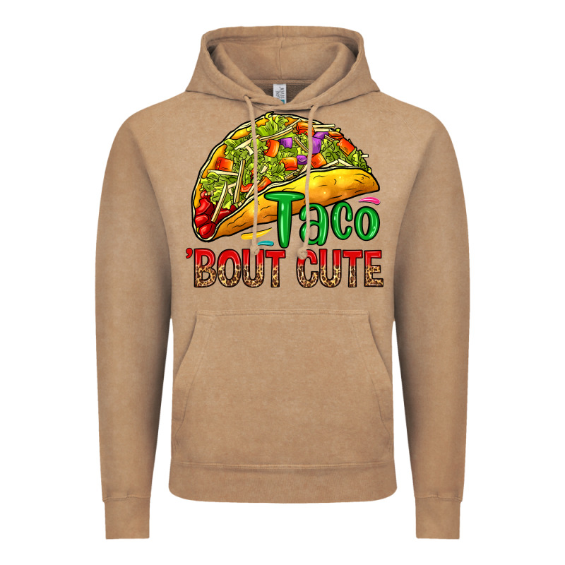 Taco 'bout Cute Vintage Hoodie by RanaPortraitStore | Teevron