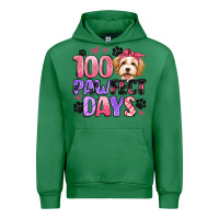 Emerald 100 pawfect days Urban Hoodie - Artiststas