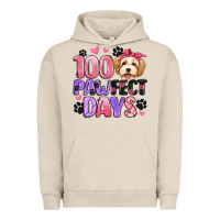 Pigment French Oak 100 pawfect days Urban Hoodie - Artiststas