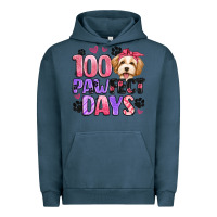 Pigment Midnight Navy 100 pawfect days Urban Hoodie - Artiststas