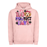 Pigment Salmon 100 pawfect days Urban Hoodie - Artiststas