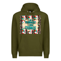 Army Green i am a pharmacist i know things Premium Hoodie - MaliasSmallBusiness