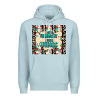Blue Mist i am a pharmacist i know things Premium Hoodie - MaliasSmallBusiness