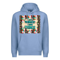 Colony Blue i am a pharmacist i know things Premium Hoodie - MaliasSmallBusiness