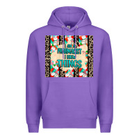 Purple i am a pharmacist i know things Premium Hoodie - MaliasSmallBusiness