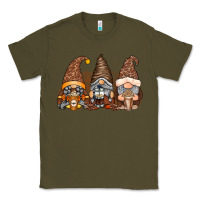 Army Green coffee gnomes Classic Tee - RacoonDesign