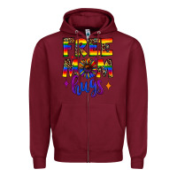 Burgundy free mom hugs Zipper Hoodie - JahusDesignShop
