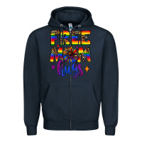 Navy free mom hugs Zipper Hoodie - JahusDesignShop