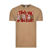 Vintage Coffee that s my sister on that field Vintage Tee - Zillion Design Studio