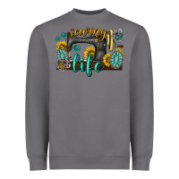 Storm sewing life western Heavyweight Sweatshirt - texasbilliewilder