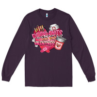 Plum my residents are my valentine Long Sleeve Tee - RacoonDesign