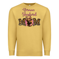Antique Gold German Shepherd Mom Premium Sweatshirt - Jasminsmagicworld