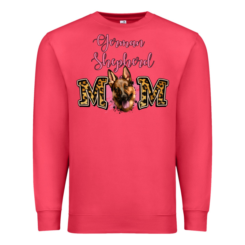 German Shepherd Mom Premium Sweatshirt by Jasminsmagicworld | Teevron