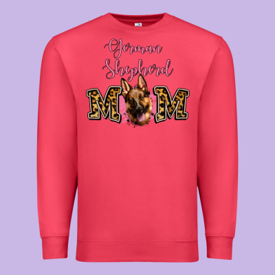 German Shepherd Mom Premium Sweatshirt Designed By Jasminsmagicworld