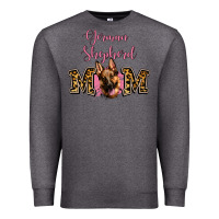 Charcoal Heather German Shepherd Mom Premium Sweatshirt - Jasminsmagicworld