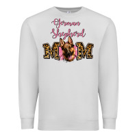 Dove Grey German Shepherd Mom Premium Sweatshirt - Jasminsmagicworld