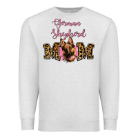 Oatmeal Heather German Shepherd Mom Premium Sweatshirt - Jasminsmagicworld