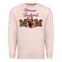 Pale Pink German Shepherd Mom Premium Sweatshirt - Jasminsmagicworld