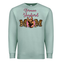 Seafoam German Shepherd Mom Premium Sweatshirt - Jasminsmagicworld