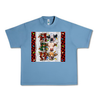 Pebble Blue ho ho ho christmas cow Urban Heavy Tee - RanaPortraitStore